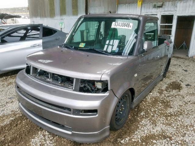 JTLKT324840152989 - 2004 TOYOTA SCION XB ვერცხლისფერი ფოტო 2