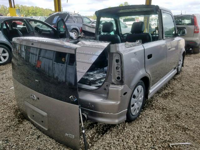 JTLKT324840152989 - 2004 TOYOTA SCION XB ვერცხლისფერი ფოტო 4
