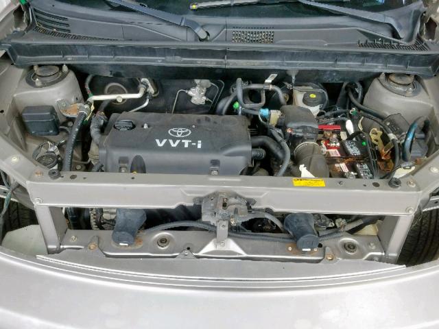 JTLKT324840152989 - 2004 TOYOTA SCION XB ვერცხლისფერი ფოტო 7