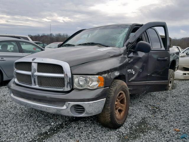 3D7HA18N92G142406 - 2002 DODGE RAM 1500 GREEN photo 2