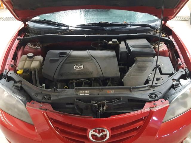 JM1BK323151270464 - 2005 MAZDA 3 S RED photo 7