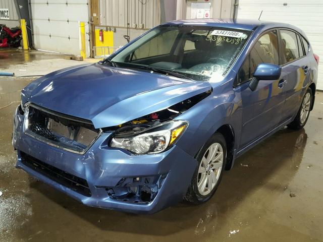 JF1GPAB68G8257216 - 2016 SUBARU IMPREZA PR BLUE photo 2