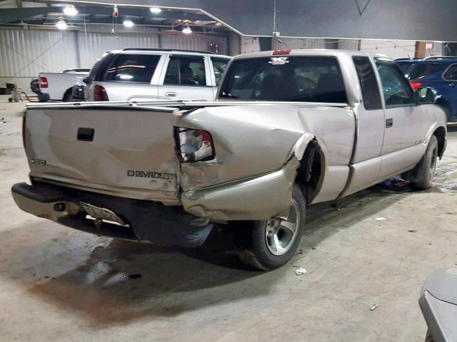 1GCCS19W128172126 - 2002 CHEVROLET S TRUCK S1 TAN photo 4