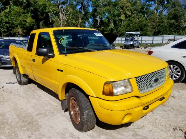 1FTYR14U91PA16279 - 2001 FORD RANGER SUP YELLOW photo 1