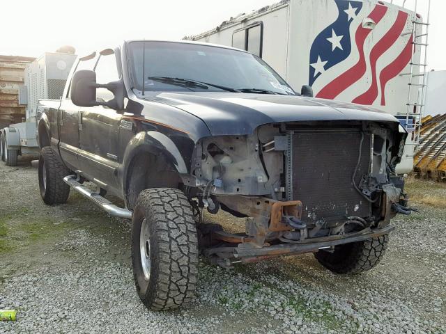 1FTSW31F02EC18134 - 2002 FORD F350 SRW S BLACK photo 1