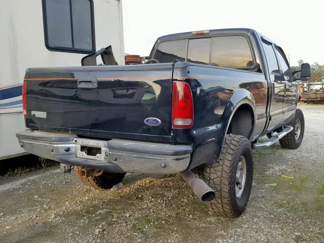 1FTSW31F02EC18134 - 2002 FORD F350 SRW S BLACK photo 4