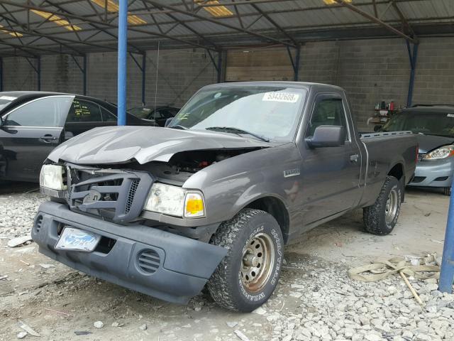 1FTYR10D38PA18559 - 2008 FORD RANGER GRAY photo 2