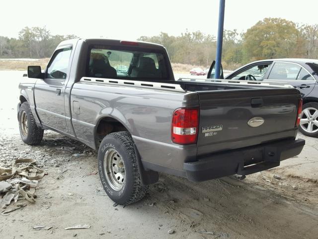 1FTYR10D38PA18559 - 2008 FORD RANGER GRAY photo 3