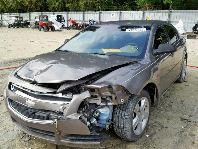 1G1ZB5E19BF163965 - 2011 CHEVROLET MALIBU LS ყავისფერი ფოტო 2
