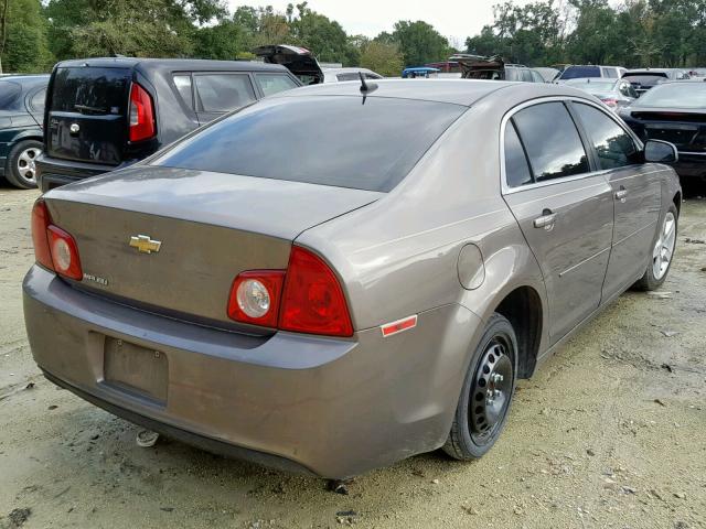 1G1ZB5E19BF163965 - 2011 CHEVROLET MALIBU LS ყავისფერი ფოტო 4
