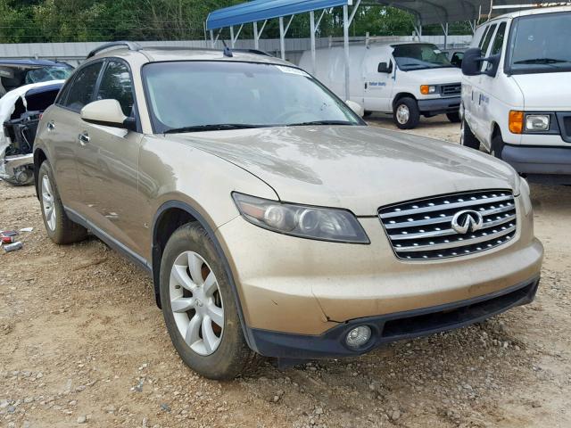 JNRAS08W63X200254 - 2003 INFINITI FX35 GOLD photo 1