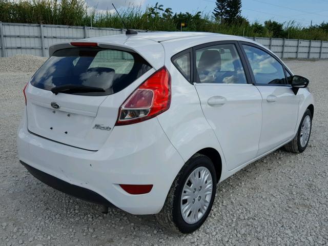 3FADP4TJ7GM136406 - 2016 FORD FIESTA S WHITE photo 4