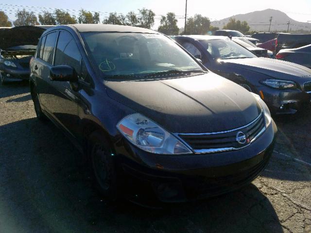 3N1BC1CP6AL430041 - 2010 NISSAN VERSA S BLACK photo 1