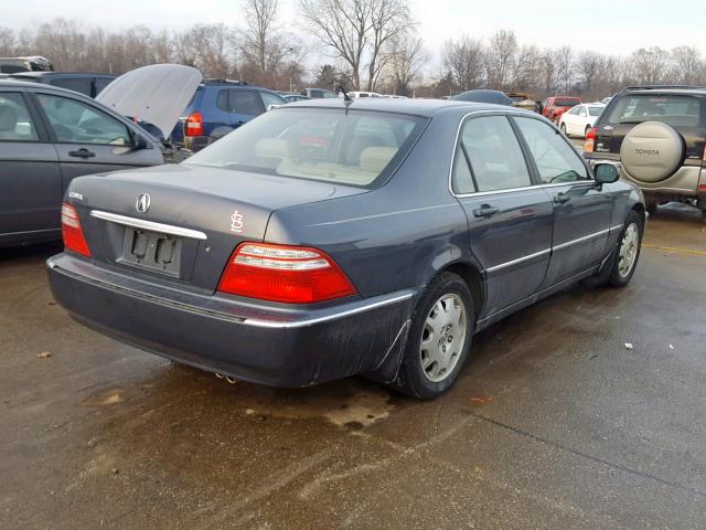 JH4KA96653C001359 - 2003 ACURA 3.5RL BLACK photo 4