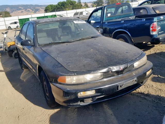 4A3AJ46GXTE357378 - 1996 MITSUBISHI GALANT S BLACK photo 1