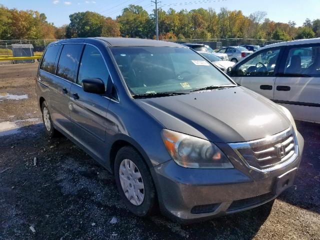 5FNRL38288B076729 - 2008 HONDA ODYSSEY LX GRAY photo 1