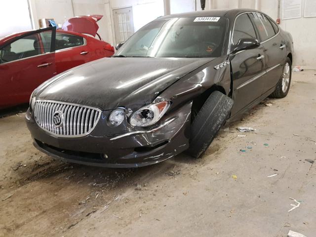 2G4WN58C581143061 - 2008 BUICK LACROSSE S BROWN photo 2