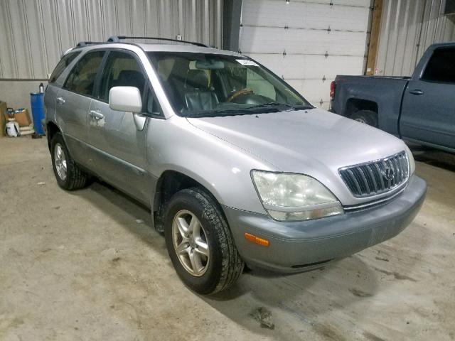 JTJHF10U520257780 - 2002 LEXUS RX 300 SILVER photo 1