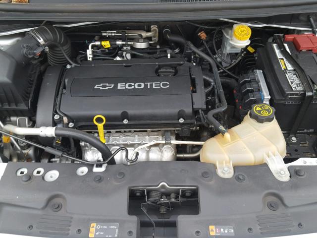 1G1JA5SH4E4240274 - 2014 CHEVROLET SONIC LS SILVER photo 7