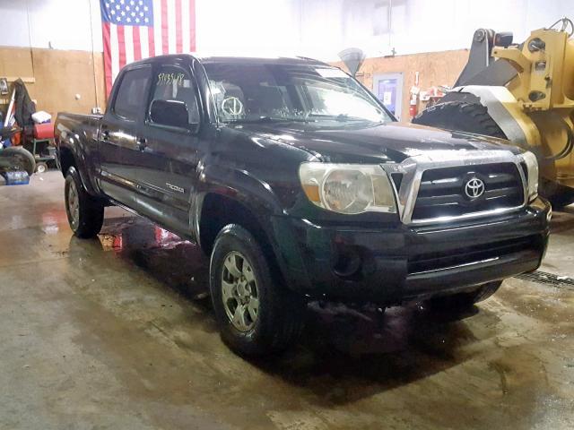 5TEMU52N18Z483599 - 2008 TOYOTA TACOMA DOU BLACK photo 1