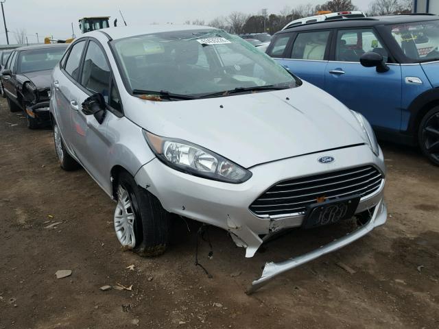 3FADP4AJ6EM202816 - 2014 FORD FIESTA S SILVER photo 1