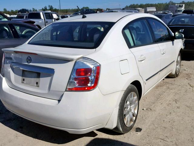 3N1AB6AP0CL689951 - 2012 NISSAN SENTRA 2.0 WHITE photo 4