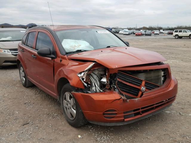 1B3HB28B58D638085 - 2008 DODGE CALIBER ORANGE photo 1