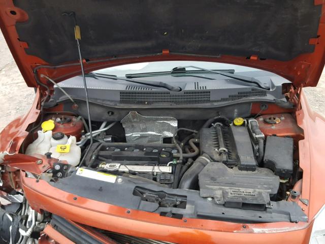 1B3HB28B58D638085 - 2008 DODGE CALIBER ORANGE photo 7