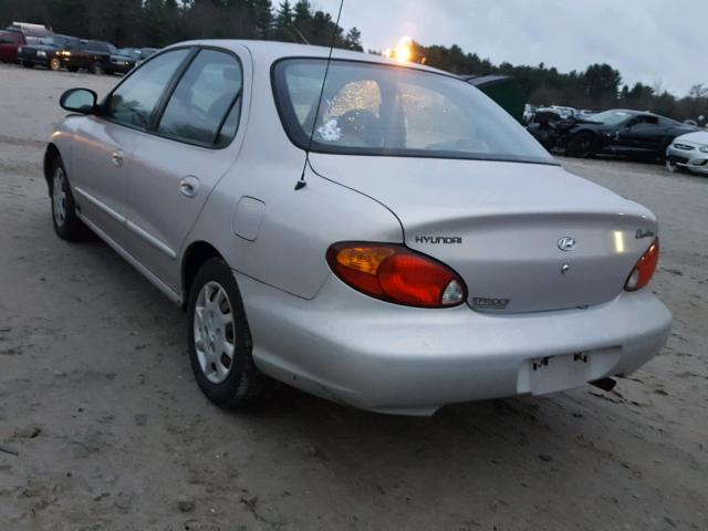 KMHJF25F3XU878676 - 1999 HYUNDAI ELANTRA BA GRAY photo 3