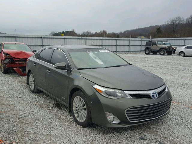 4T1BD1EB7DU008426 - 2013 TOYOTA AVALON HYB GRAY photo 1