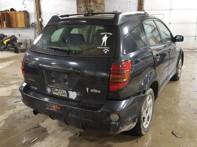 5Y2SM62833Z461454 - 2003 PONTIAC VIBE BLACK photo 4