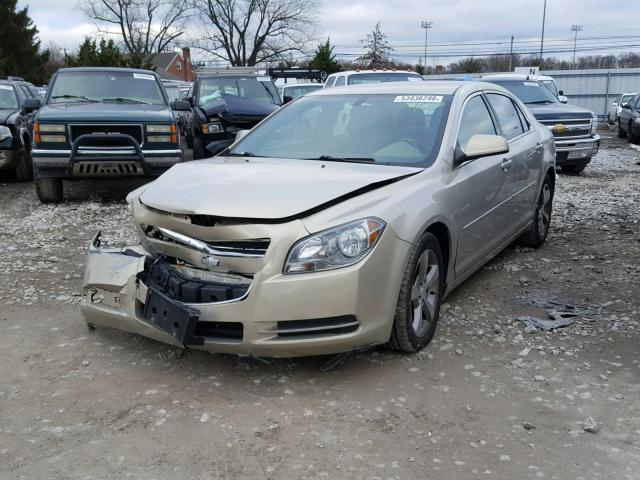 1G1ZC5E15BF128482 - 2011 CHEVROLET MALIBU 1LT TAN photo 2