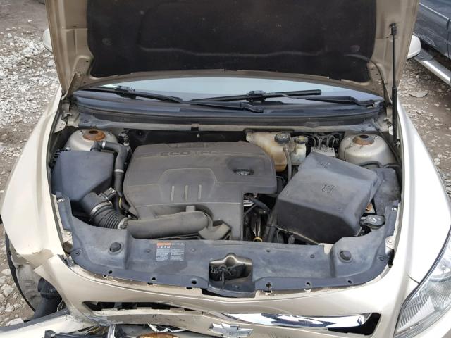 1G1ZC5E15BF128482 - 2011 CHEVROLET MALIBU 1LT TAN photo 7