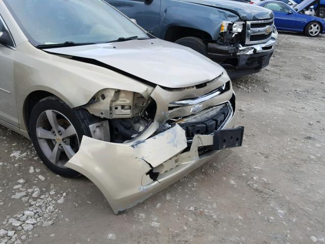 1G1ZC5E15BF128482 - 2011 CHEVROLET MALIBU 1LT TAN photo 9