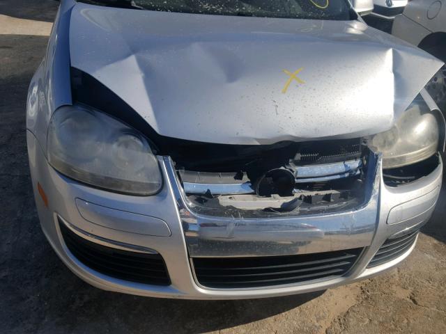 3VWEF71K87M201288 - 2007 VOLKSWAGEN JETTA WOLF SILVER photo 9