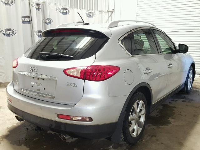 JNKAJ09E08M303153 - 2008 INFINITI EX35 BASE SILVER photo 4