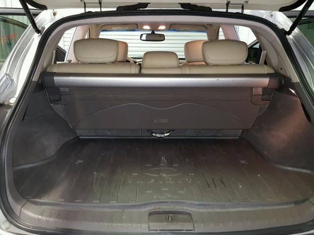 JNKAJ09E08M303153 - 2008 INFINITI EX35 BASE SILVER photo 9