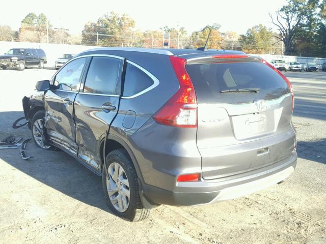 2HKRM3H70GH524129 - 2016 HONDA CR-V EXL CHARCOAL photo 3