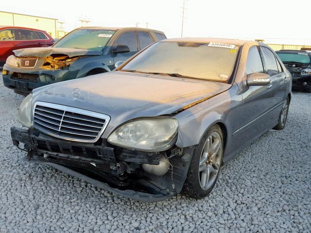 WDBNG70J86A463654 - 2006 MERCEDES-BENZ S 430 GRAY photo 2