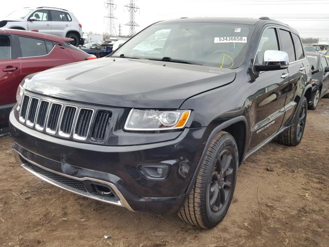 1C4RJFBG4EC328545 - 2014 JEEP GRAND CHER BLACK photo 2