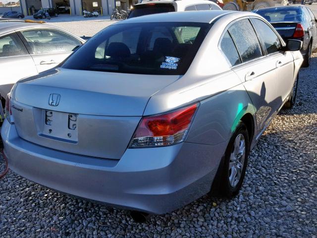 1HGCP26419A124446 - 2009 HONDA ACCORD LXP SILVER photo 4