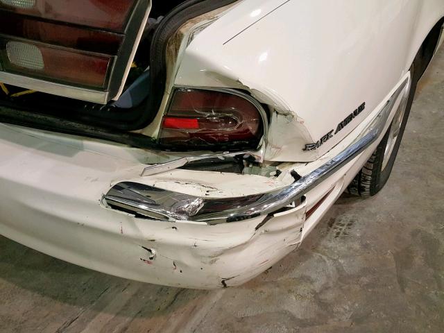 1G4CW54K434201106 - 2003 BUICK PARK AVENU WHITE photo 9