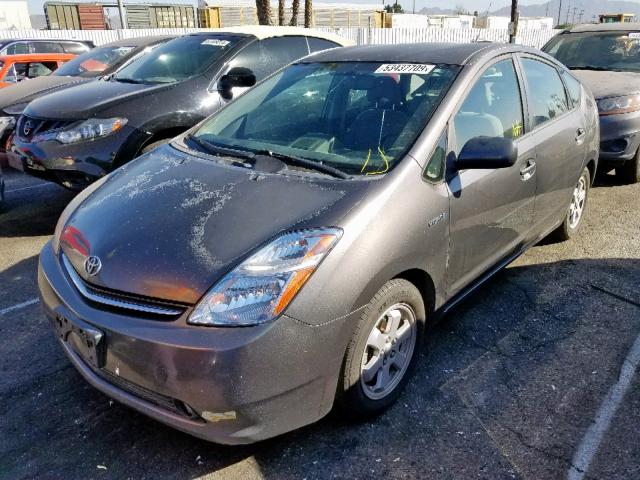 JTDKB20U773208354 - 2007 TOYOTA PRIUS GRAY photo 2