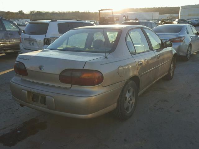 1G1NE52J63M695066 - 2003 CHEVROLET MALIBU LS 金色 照片 4
