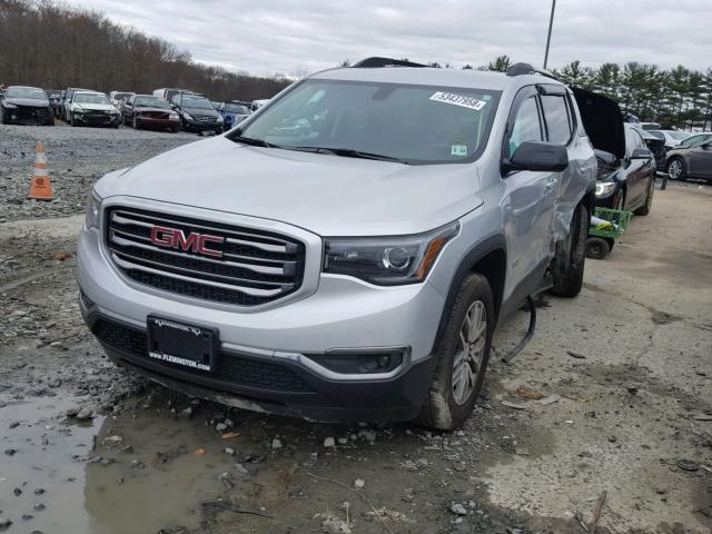 1GKKNTLS8JZ149640 - 2018 GMC ACADIA ALL SILVER photo 2