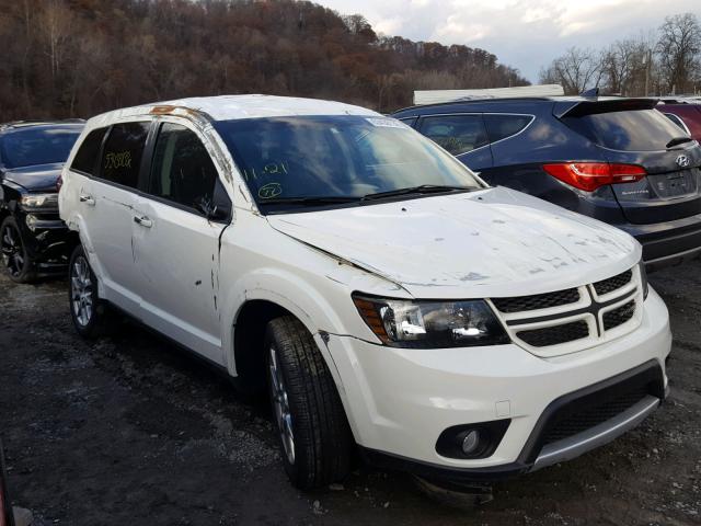 3C4PDDEG2JT389373 - 2018 DODGE JOURNEY GT WHITE photo 1