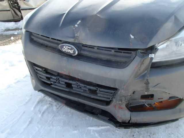 1FMCU0F79EUD34447 - 2014 FORD ESCAPE S GRAY photo 9