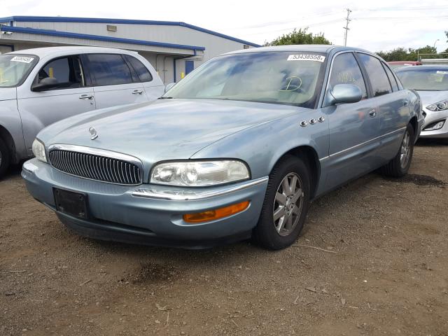 1G4CW54K454103650 - 2005 BUICK PARK AVENU BLUE photo 2