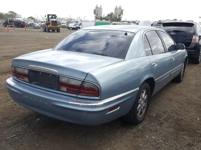 1G4CW54K454103650 - 2005 BUICK PARK AVENU BLUE photo 4