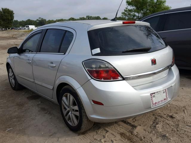 W08AT671885061455 - 2008 SATURN ASTRA XR SILVER photo 3